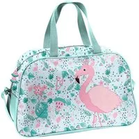 PASO Sporttasche Flamingo Kindersporttasche Trainingstasche (1-tlg., Einzelteil), Schwimmbadtasche leicht Mädchen
