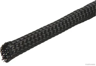 HERTH&BUSS Geflechtschlauch, Polyester, -50 bis +150 °C schwarz - 51271204
