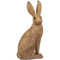formano Dekofigur Hase Klassik-Braun 36cm aus Kunststein gefertigt (1 St)