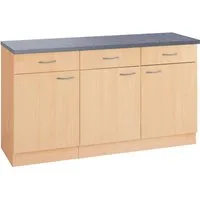 wiho Küchen Unterschrank Kiel 150 cm breit, 50 cm tief
