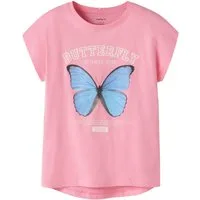 Name It T-Shirt NKFVOTIA CAPSL TOP Baumwolle, loose fit
