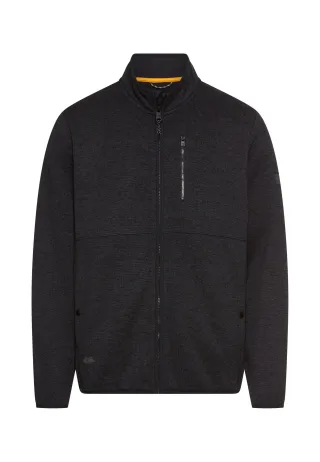 camel active - Strickjacke mit Stehkragen dark navy - Gr. - XL