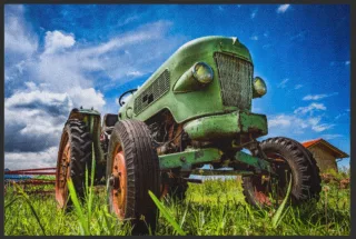 Fussmatte Traktor 6334 | Größe: 60 cm x 45 cm