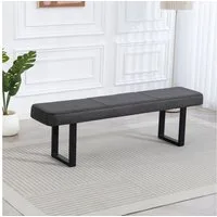 Duo Collection Sitzbank Tara Bank, Hochwertiger Mikrofaserbezug, mit Federkern, bis 260 kg belastbar