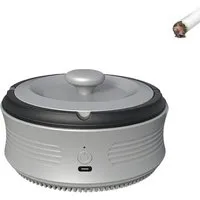 VEKROBOT Aschenbecher Intelligenter Aschenbecher Luftreiniger für Zuhause Büro & Auto, Doppelnutzen Gerät Beseitigt Gerüche und reinigt effektiv.