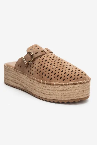 Louis Leder Plateau Sandale