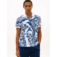 Tommy Hilfiger Poloshirt FLORAL AOP REGULAR mit Blumenprint, regular fit