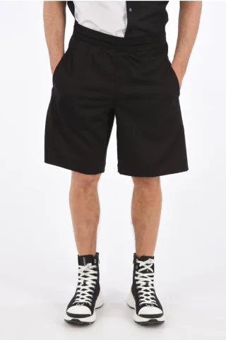 CITY Shorts mit Kordelzug in Schwarz