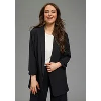 Laura Scott CURVE Longblazer Große Größen feminin geschnittener Blazer, figurumspielende Passform