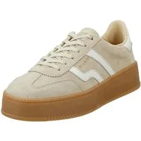 Gant Cuzmani Plateausneaker Retro Sneaker, Schnürschuh, Freizeitsneaker mit Lederfutter