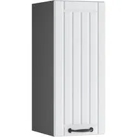 Vicco Hängeschrank Fame-Line, Weiß Landhaus/Anthrazit, 30 cm (1-St)