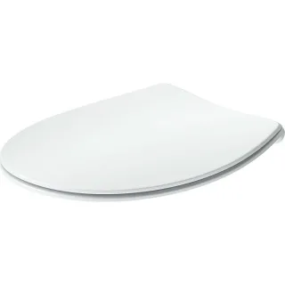Duravit Univavo WC-Sitz Oval 0022790000 Absenkautomatik, abnehmbar, Scharniere Edelstahl, Weiß