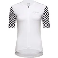 GORE® Wear Radtrikot Gore Wear Swiftride Optical Jersey Damen White Black
