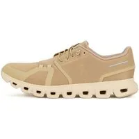 on ON - CLOUD 6 - Beige Schnürschuh