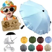 BambiniWelt by Rafael K. Kinderwagen-Sonnenschutzhülle Sonnenschirm Sonnenschutz für Kinderwagen Buggy Jogger universal UV50+, UV 50+ Schutz