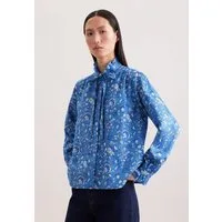 seidensticker Klassische Bluse 1/1 Stehkragen Druck