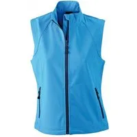 James & Nicholson Funktionsweste Damen Softshell Vest / Wind- und wasserdicht