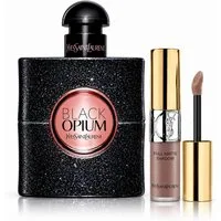YVES SAINT LAURENT Duft-Set Black Opium EdP 90 ml inkl. Full Matte Shadow, 2-tlg., Couture Beauty-Duo aus Duft & mattem Liquid Eyeshadow