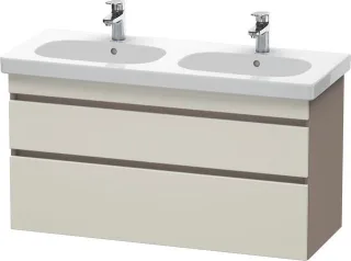 Duravit DuraStyle Waschtischunterbau wandhängend Taupe & Basalt Matt 1150x453x610 mm - DS648609143 DS648609143