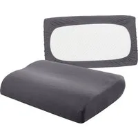 bellana Kissenbezug Universal Jersey, (2 Stück), passend für Nackenstützkissen