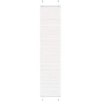 vidaXL Plissee, Plissee Weiß 45x200 cm Stoffbreite 44,4 cm Polyester