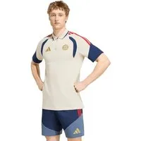 adidas Performance Poloshirt FC Bayern München, Poloshirt Teamline, Herren, Off white