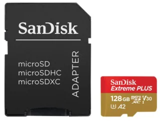 SanDisk Extreme PLUS | sdsqxbd-128g-gn6ma | Flash-Speicherkarte (microSDXC-an-SD-Adapter inbegriffen)