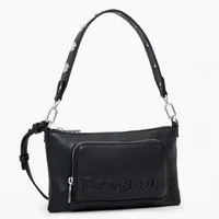 Desigual Umhängetasche Desigual Handtasche/Clutch Monica Cont Black (1, 1-tlg., 1)