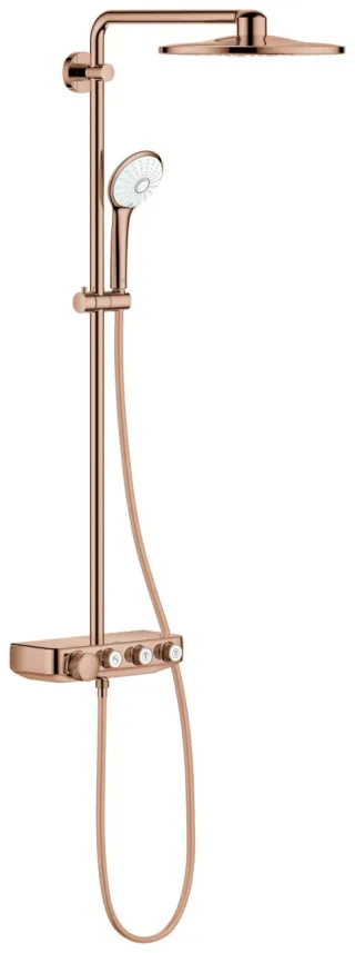 GROHE Duschsystem Euphoria SmartControl 310 Duo 26507 mit THM warm sunset, 26507DA0 26507DA0