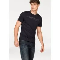 TOM TAILOR Rundhalsshirt mit Logoprint