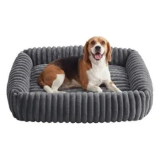 FEANDREA Hundebett orthopädisches Hundekörbchen,Hundekissen waschbar, flauschig
