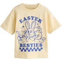 Next T-Shirt Kurzarm-T-Shirt mit Grafik, Ostern (1-tlg)