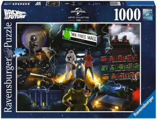 Ravensburger Puzzle 17451 - Back to The Future [1.000 Teile]