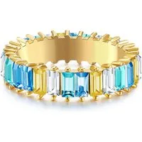Yokoamii Fingerring Y109 (1-tlg), Ring gelbgold Kristall bunt