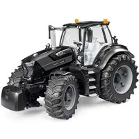 Bruder® Spielzeug-Traktor 03162 DEUTZ-FAHR 8280 TTV Warrior, schwarzes Landwirtschafts-Spielzeugfahrzeug Türen zum Öffnen lenkbar