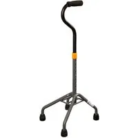 Dietz Group Gehstock TOMTAR VFG Vierfußgehhilfe Made in Germany, Leichtes Material, Robuste Stockpuffer, Höhenverstellbar in 9 Stufen, Weicher Handgriff