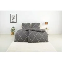 OTTO home Bettwäsche Belle, Renforcé, 2 teilig, Renforcé Qualität, Reißverschluss