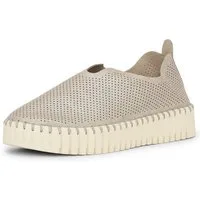 Ilse Jacobsen TULIP3577 Slipper Plateausohle, atmungsaktive Mikrofaser, hoher Tragekomfort