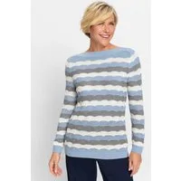 Witt Strickpullover Pullover Langarm Struktur