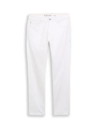 Tom Tailor - TTJOSH REGULAR SLIM Jeans White Denim - Gr. - 30