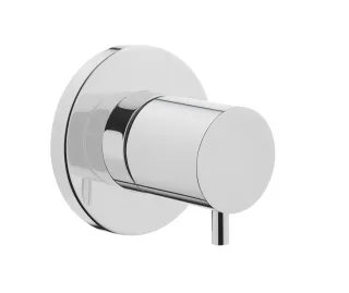 VitrA Zubehör Unterputz-Absperrventil Fertigmontageset 8 x 8 cm Chrom,A41458 A41458