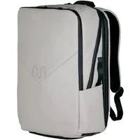 onemate Rucksack Backpack Pro / grau-beige (1-tlg), Diebstahlsicher, 22L erweiterbar auf 30 L