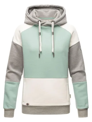 Navahoo Damen Hoodie Babykätzchen – Multicolor & Kuschelig