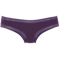 LASCANA Brasilslip (3er-Set) aus elastischer Baumwolle mit weicher Spitze