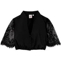 Spieth & Wensky Dirndlbluse Dirndlbluse - BECKY - creme, schwarz