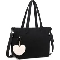 nsihing Umhängetasche Damen Schultertasche Groß Shopper Tote Bag Handtasche Strandtasche, Geschenk für Frauen Weihnachten Geburtstag Valentinstag