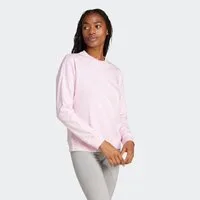 adidas Sportswear Sweatshirt ESSENTIALS LINEAR FRENCH TERRY mit Rundhalsausschnitt, ohne Verschluss, normale Schnittform