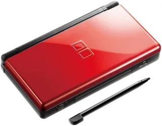 Nintendo DS Lite crimson red/black