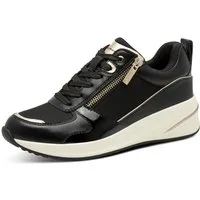 Tamaris Keilsneaker Schnürschuh, Halbschuh, Freizeitschuh mit Außenreißverschluss