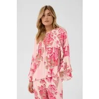 Saint Tropez Kurzarmbluse Kurzarm-Bluse PollyanaSZ